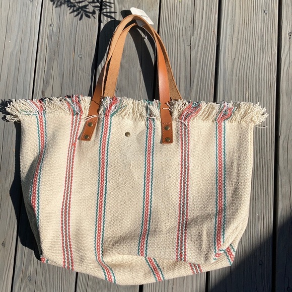 Free People Espana Woven Tote - Picture 5 of 6